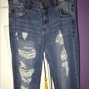 Denim Boyfriend Jeans